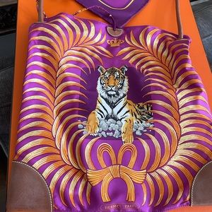 Hermes tiger crossbody bag